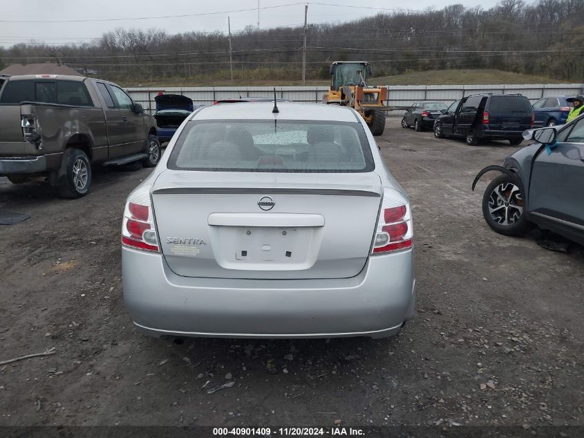 2008 Nissan Sentra 2.0S VIN: 3N1AB61E18L672324 Lot: 40901409