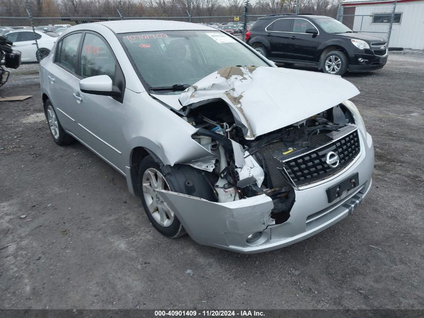 2008 Nissan Sentra 2.0S VIN: 3N1AB61E18L672324 Lot: 40901409