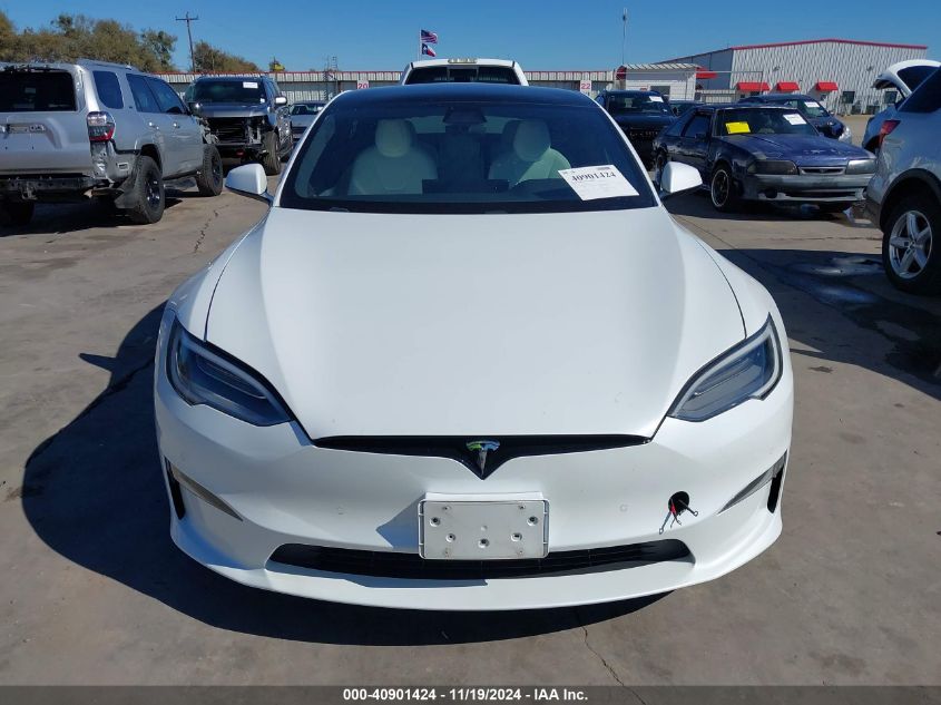 2021 Tesla Model S Long Range Dual Motor All-Wheel Drive VIN: 5YJSA1E50MF455521 Lot: 40901424