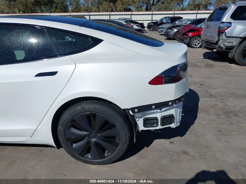 2021 Tesla Model S Long Range Dual Motor All-Wheel Drive VIN: 5YJSA1E50MF455521 Lot: 40901424