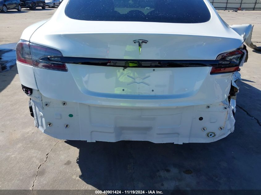 2021 Tesla Model S Long Range Dual Motor All-Wheel Drive VIN: 5YJSA1E50MF455521 Lot: 40901424