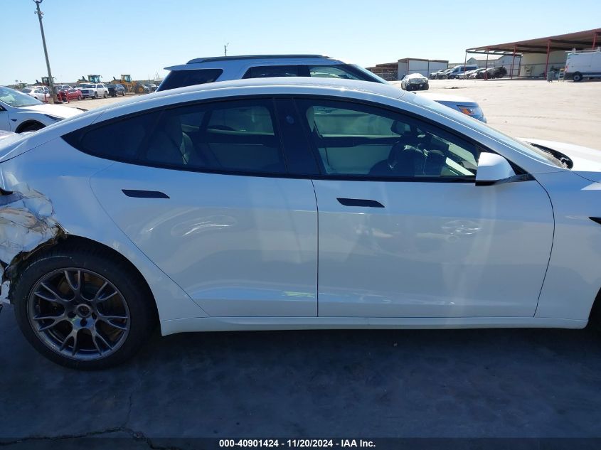 2021 Tesla Model S Long Range Dual Motor All-Wheel Drive VIN: 5YJSA1E50MF455521 Lot: 40901424