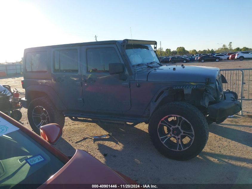 2014 Jeep Wrangler Unlimited Sport VIN: 1C4BJWDGXEL322957 Lot: 40901446