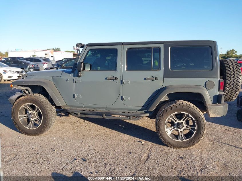 2014 Jeep Wrangler Unlimited Sport VIN: 1C4BJWDGXEL322957 Lot: 40901446