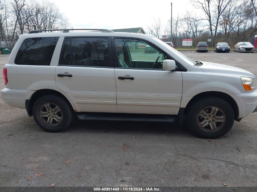 2005 Honda Pilot Ex-L VIN: 2HKYF18705H513395 Lot: 40901449