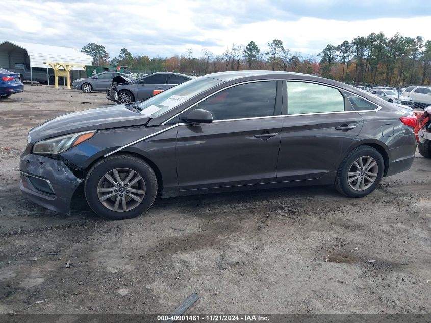 2017 Hyundai Sonata Se VIN: 5NPE24AF1HH512634 Lot: 40901461