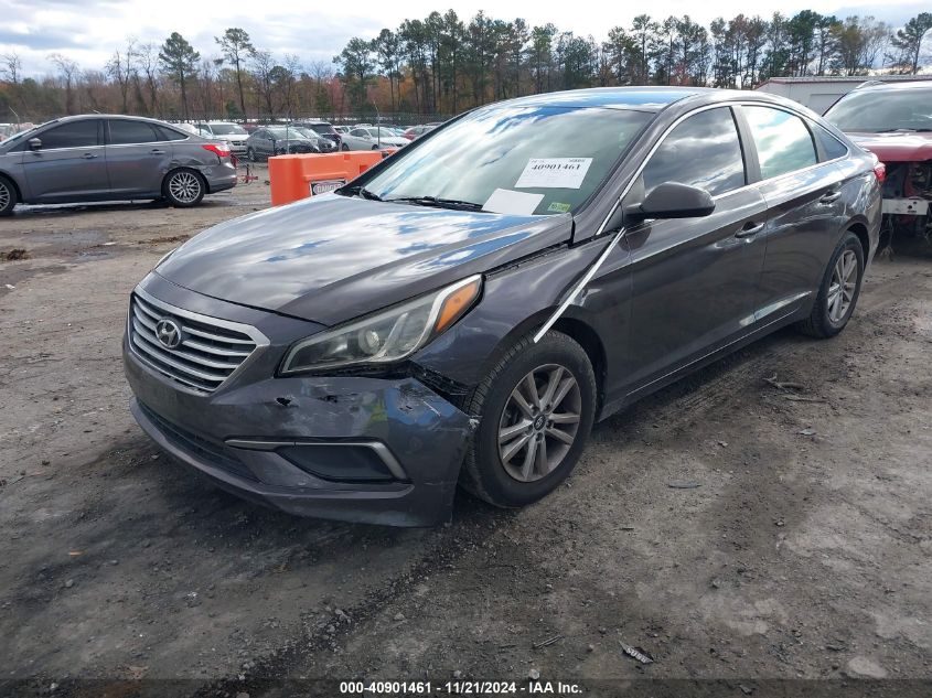 2017 Hyundai Sonata Se VIN: 5NPE24AF1HH512634 Lot: 40901461