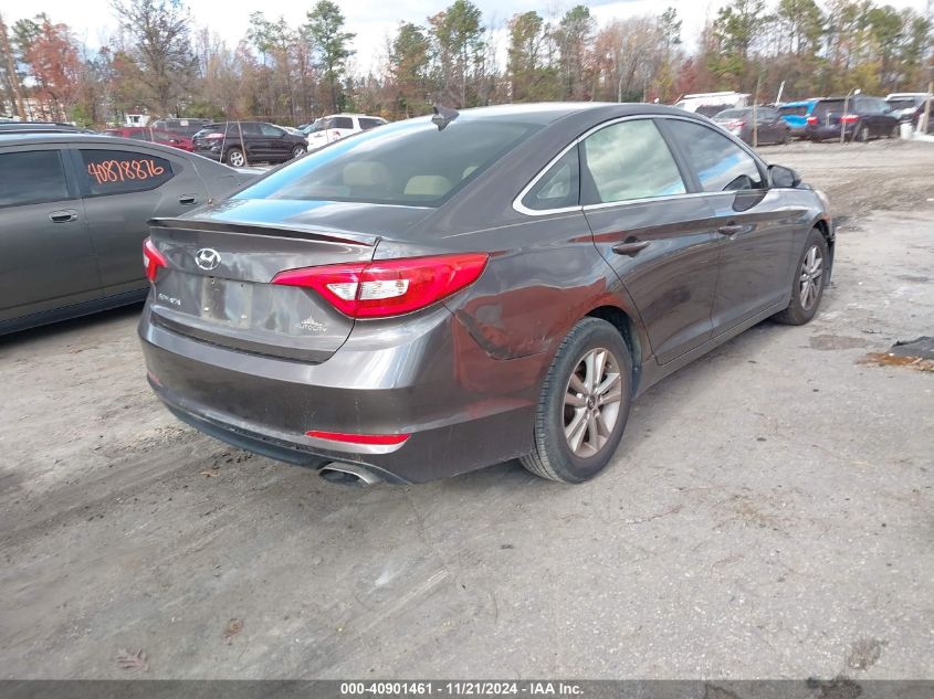 2017 Hyundai Sonata Se VIN: 5NPE24AF1HH512634 Lot: 40901461