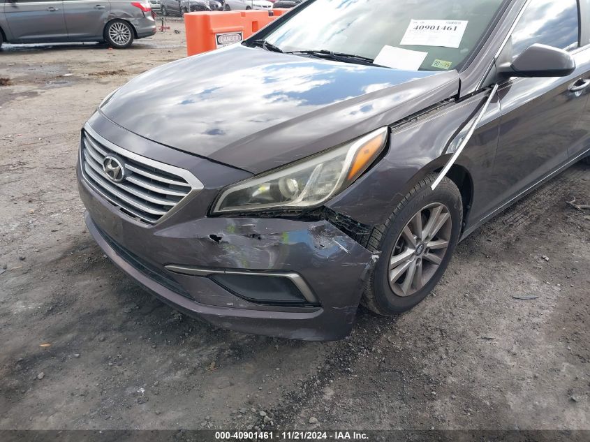 2017 Hyundai Sonata Se VIN: 5NPE24AF1HH512634 Lot: 40901461