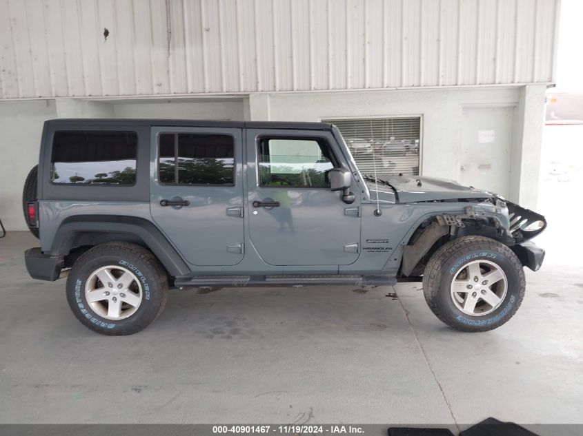 2015 Jeep Wrangler Unlimited Sport VIN: 1C4BJWDG9FL619333 Lot: 40901467