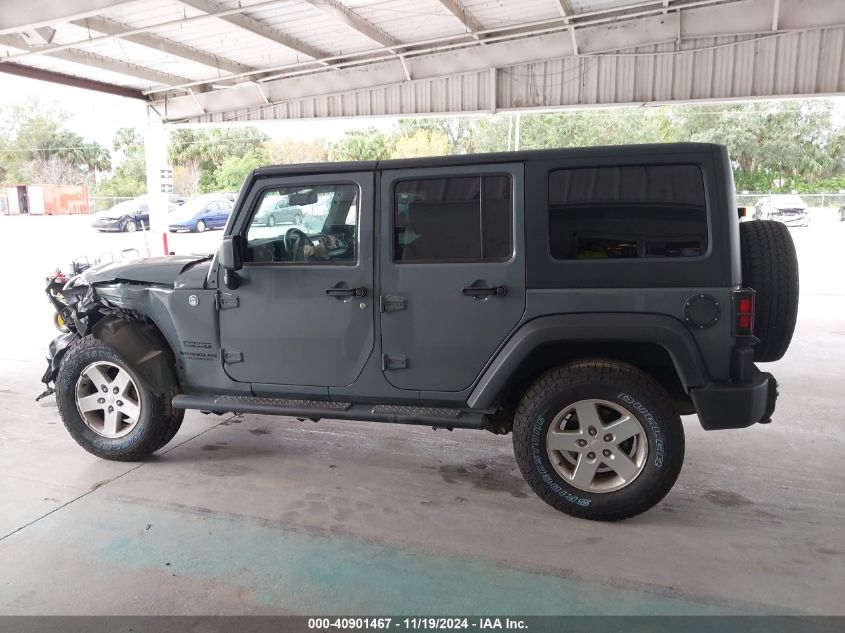 2015 Jeep Wrangler Unlimited Sport VIN: 1C4BJWDG9FL619333 Lot: 40901467