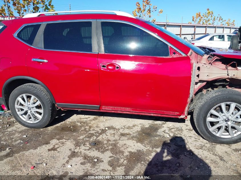 2017 Nissan Rogue S/Sl/Sv VIN: 5N1AT2MV4HC875455 Lot: 40901491