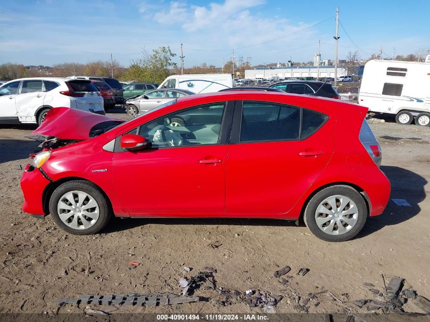 2012 Toyota Prius C Three VIN: JTDKDTB34C1511831 Lot: 40901494