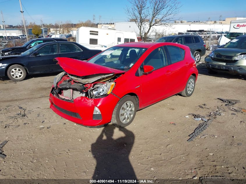 2012 Toyota Prius C Three VIN: JTDKDTB34C1511831 Lot: 40901494