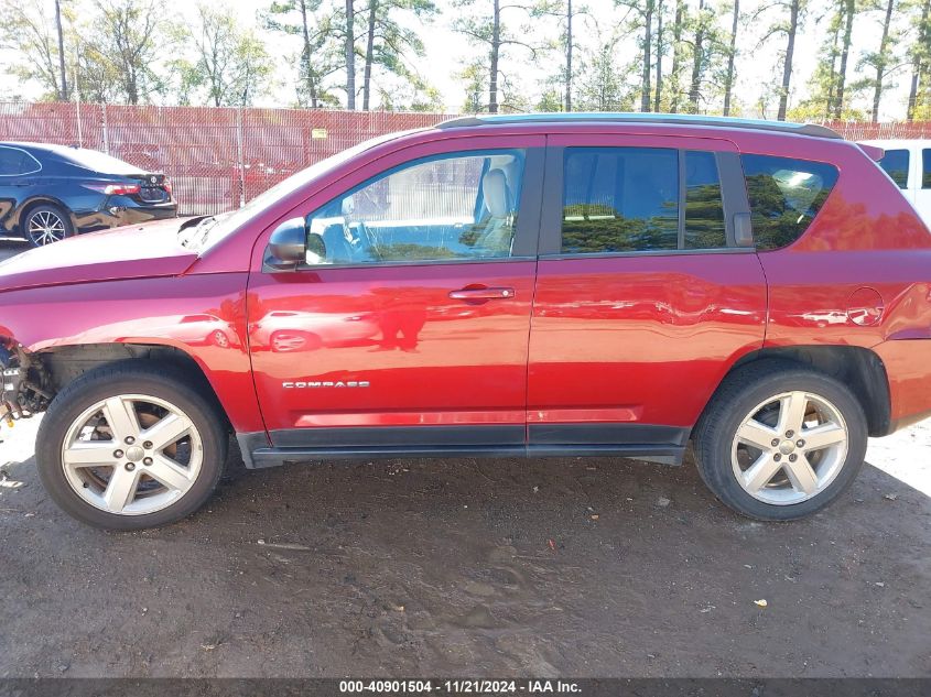 2014 Jeep Compass High Altitude VIN: 1C4NJCEA6ED772511 Lot: 40901504