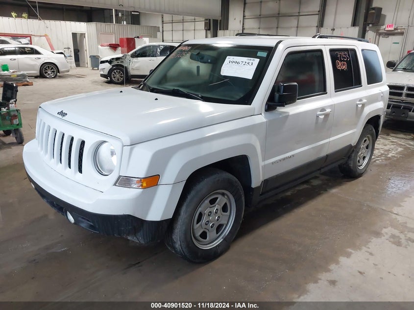 2016 JEEP PATRIOT SPORT - 1C4NJPBAXGD659952