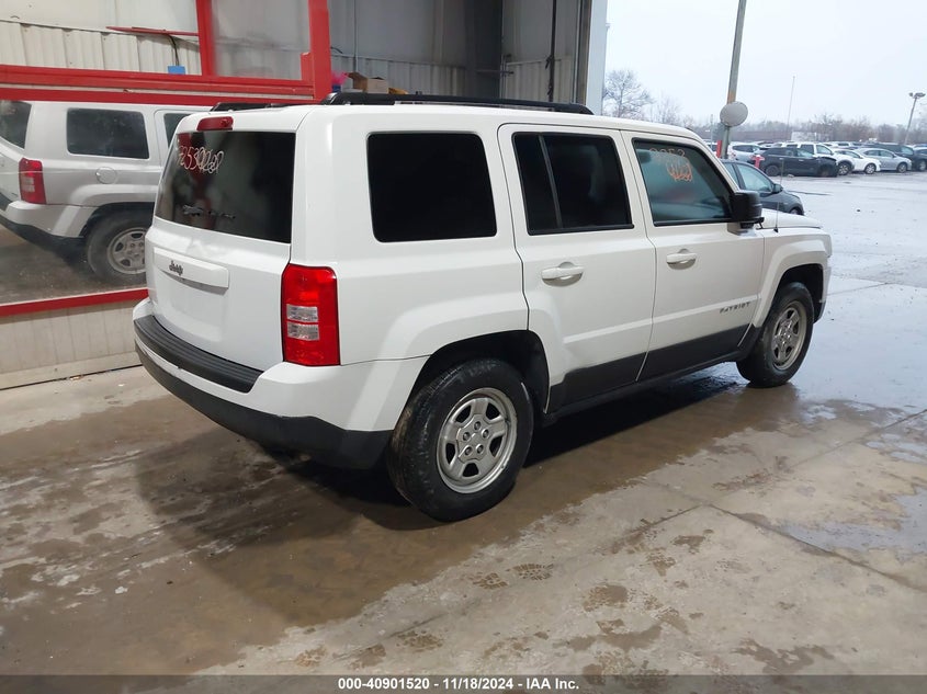 2016 JEEP PATRIOT SPORT - 1C4NJPBAXGD659952