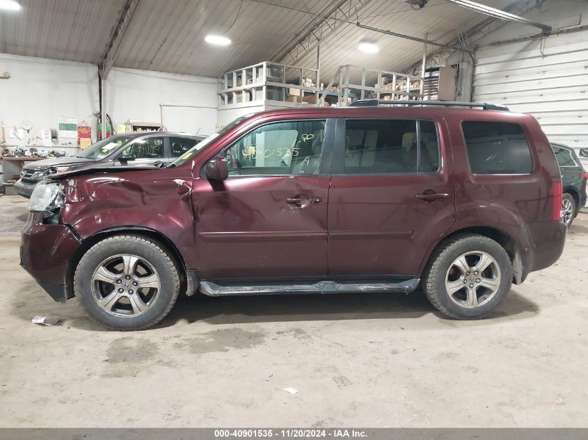 2013 Honda Pilot Ex-L VIN: 5FNYF4H5XDB013693 Lot: 40901535