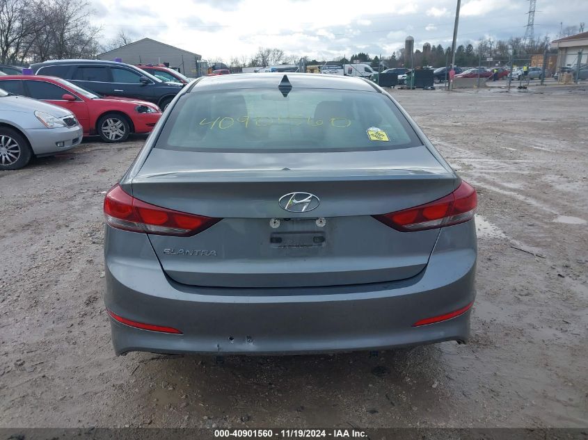 2018 Hyundai Elantra Sel VIN: KMHD84LFXJU537630 Lot: 40901560