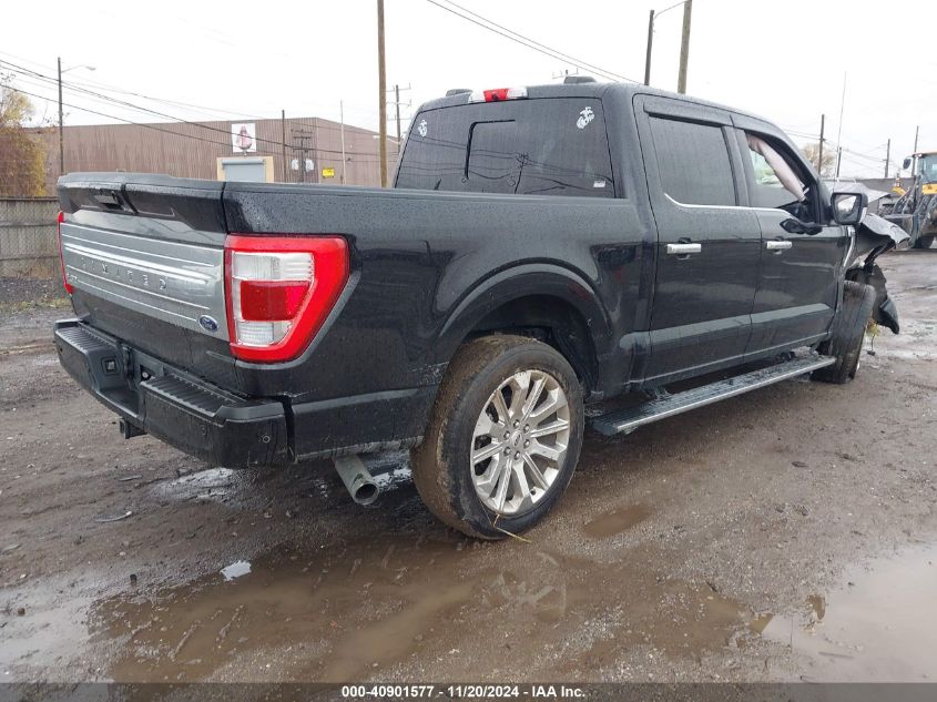 VIN 1FTFW1E8XMFA86899 2021 FORD F-150 no.4