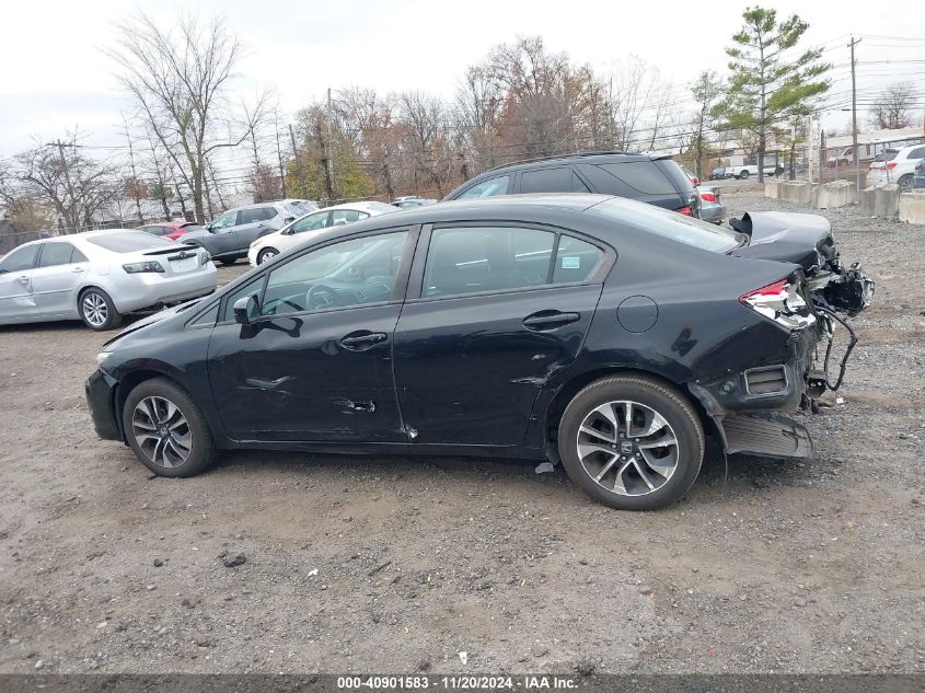 2015 Honda Civic Ex VIN: 19XFB2F87FE237548 Lot: 40901583