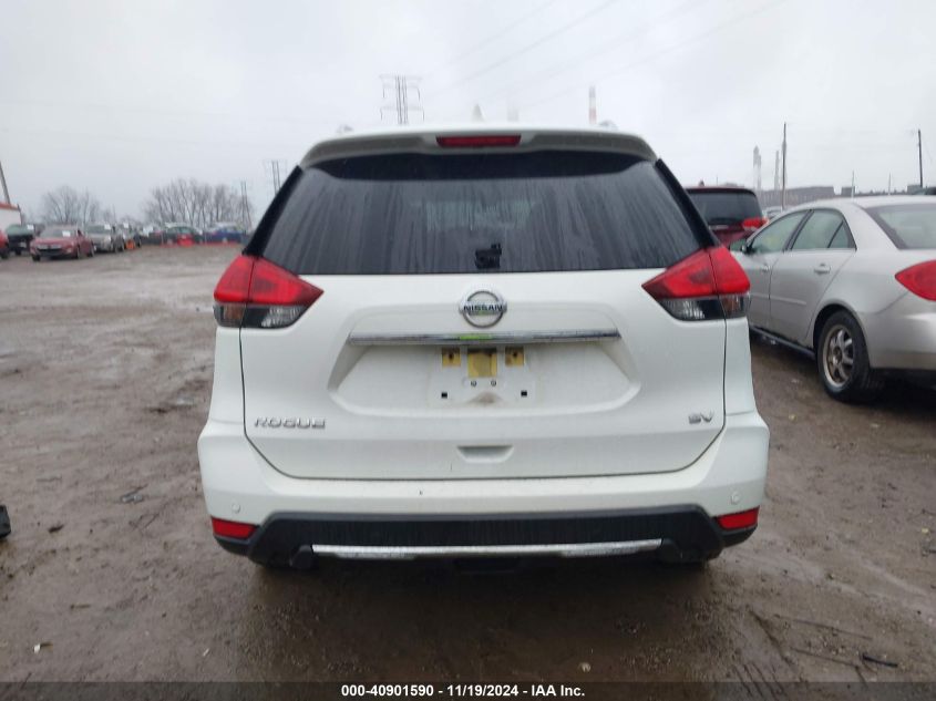 2020 Nissan Rogue Sv Fwd VIN: JN8AT2MTXLW011301 Lot: 40901590