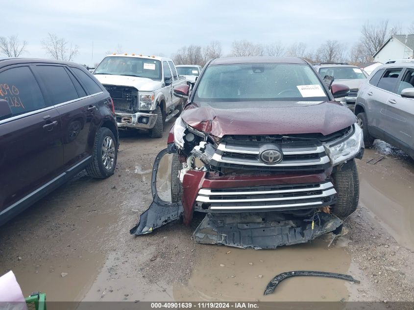 2017 Toyota Highlander Le Plus VIN: 5TDZZRFH8HS225306 Lot: 40901639