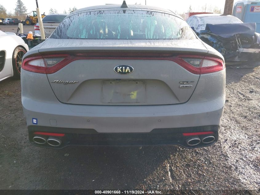 2019 Kia Stinger Gt2 VIN: KNAE55LCXK6060201 Lot: 40901668