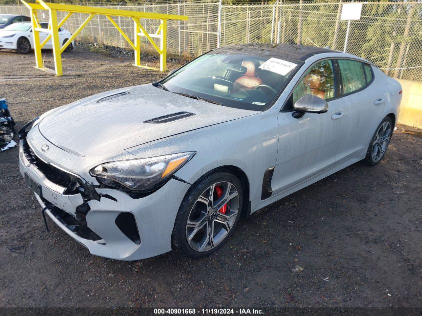 2019 Kia Stinger Gt2 VIN: KNAE55LCXK6060201 Lot: 40901668