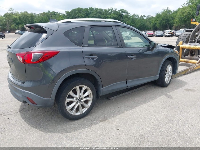 Vin: jm3ke2dy1f0504885, lot: 41391404, mazda cx-5 grand touring 20154