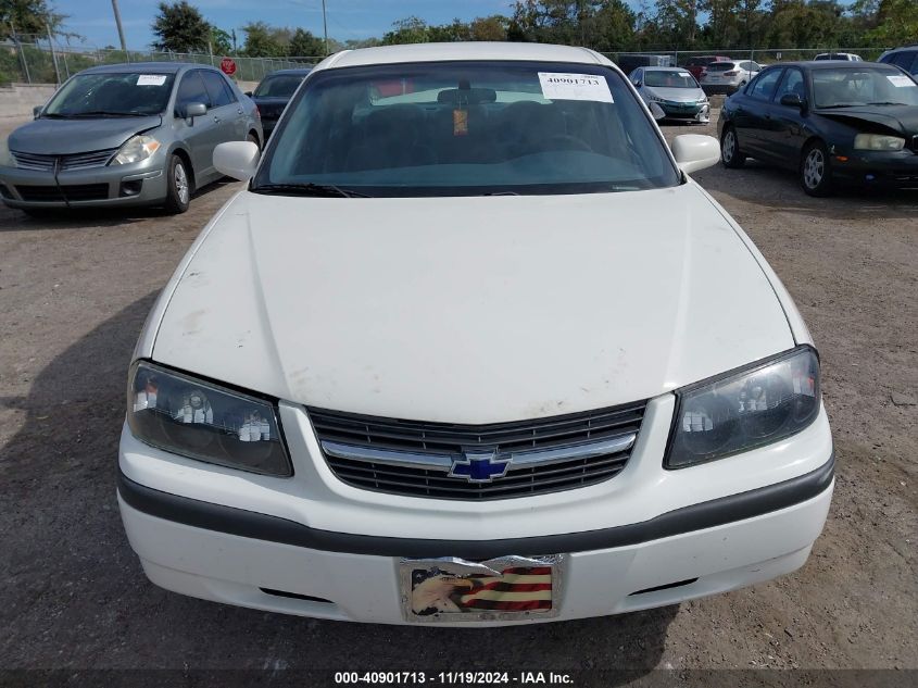 2002 Chevrolet Impala VIN: 2G1WF52E829113162 Lot: 40901713