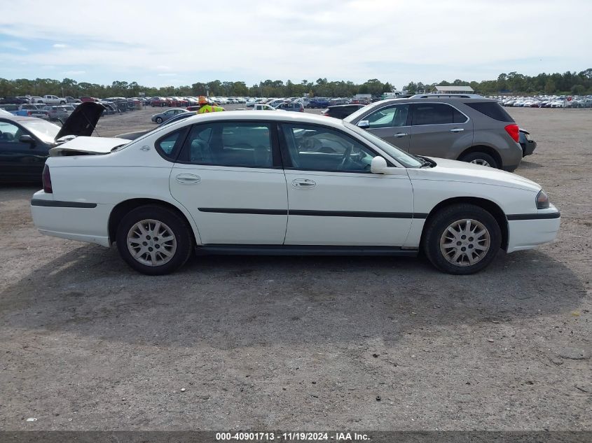 2002 Chevrolet Impala VIN: 2G1WF52E829113162 Lot: 40901713