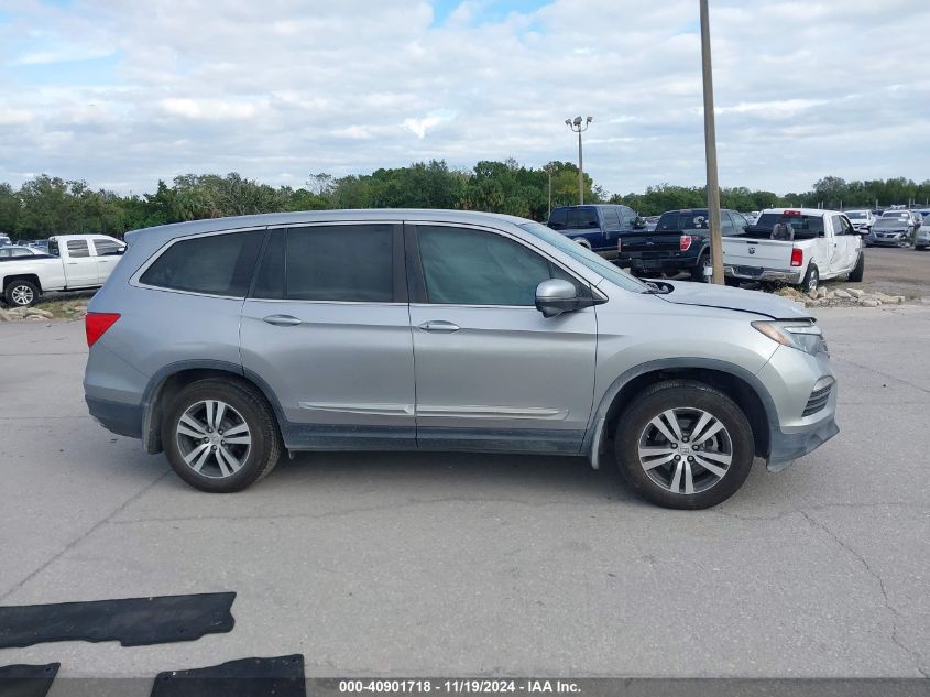 2017 Honda Pilot Ex-L VIN: 5FNYF5H55HB008364 Lot: 40901718