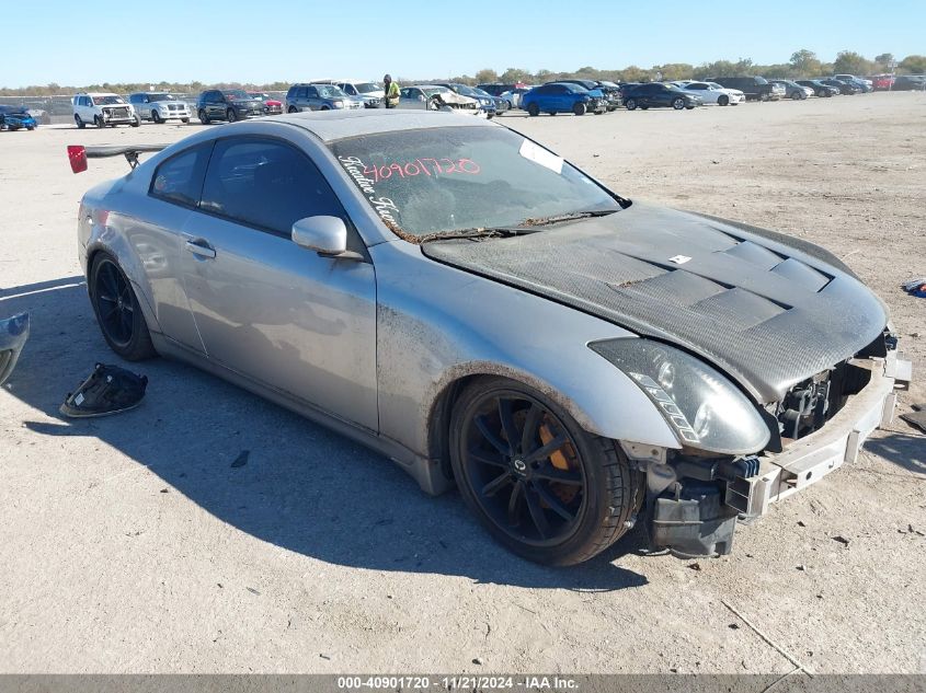 2003 Infiniti G35 Base W/6 Speed Manual VIN: JNKCV54E53M224877 Lot: 40901720