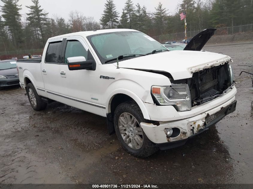 VIN 1FTFW1ET6DFB13763 2013 Ford F-150, Platinum no.1