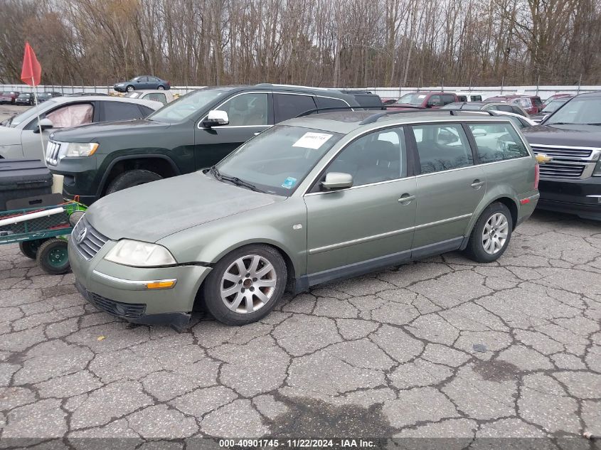 2003 Volkswagen Passat Gls VIN: WVWVD63B33E465678 Lot: 40901745