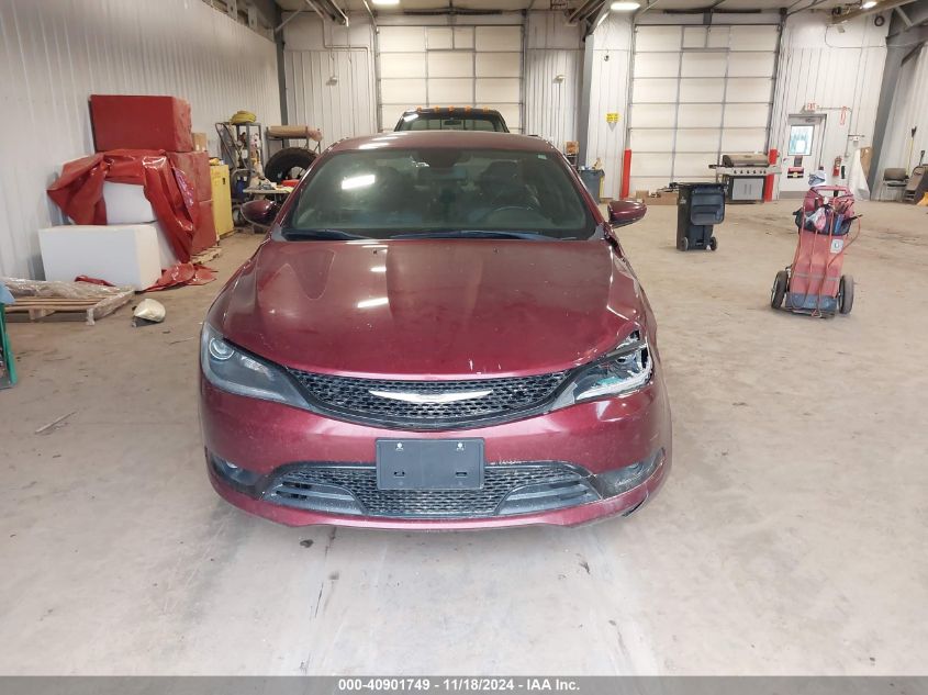 2015 Chrysler 200 S VIN: 1C3CCCDG1FN664496 Lot: 40901749