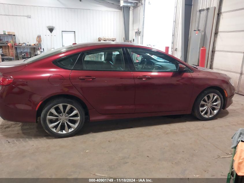 2015 Chrysler 200 S VIN: 1C3CCCDG1FN664496 Lot: 40901749