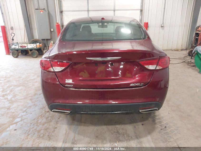 2015 Chrysler 200 S VIN: 1C3CCCDG1FN664496 Lot: 40901749