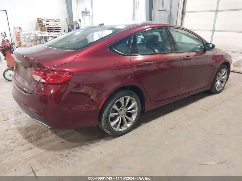 VIN 1C3CCCDG1FN664496 2015 CHRYSLER 200 no.4