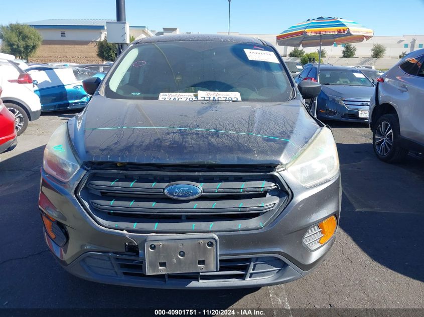 2017 Ford Escape S VIN: 1FMCU0F74HUE09477 Lot: 40901751