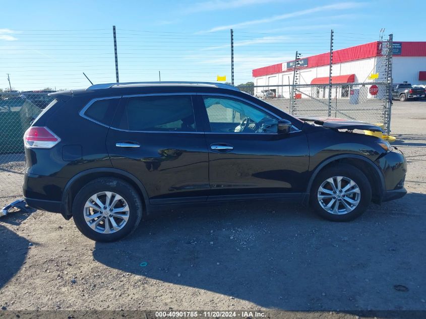 2016 Nissan Rogue Sv VIN: KNMAT2MT3GP721989 Lot: 40901785