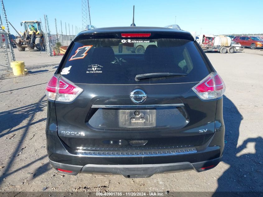 2016 Nissan Rogue Sv VIN: KNMAT2MT3GP721989 Lot: 40901785