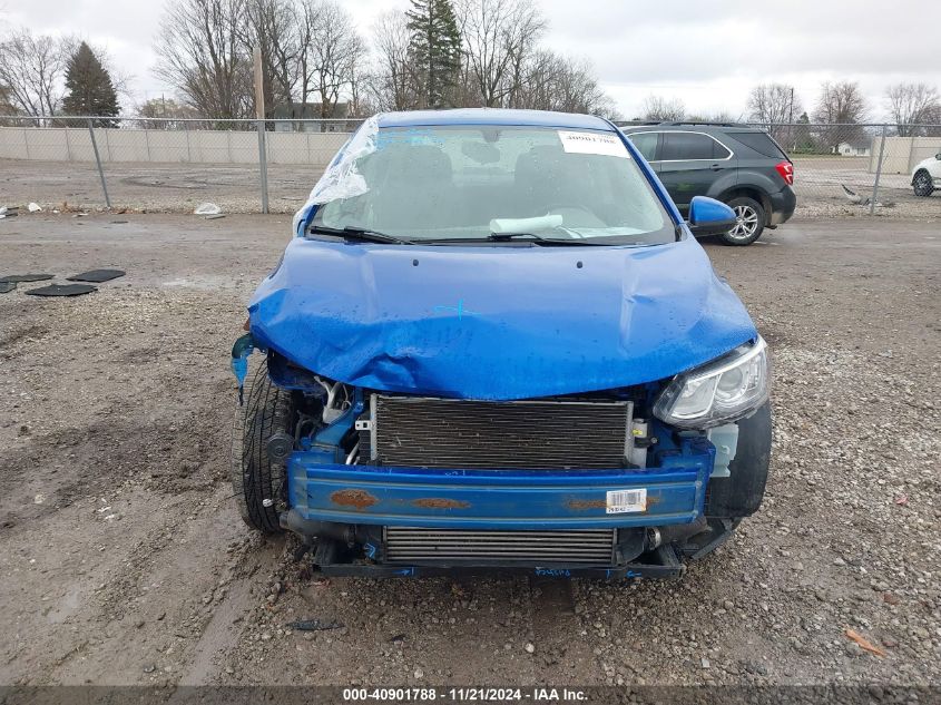 2019 Chevrolet Sonic Lt Auto VIN: 1G1JD5SB3K4110128 Lot: 40901788