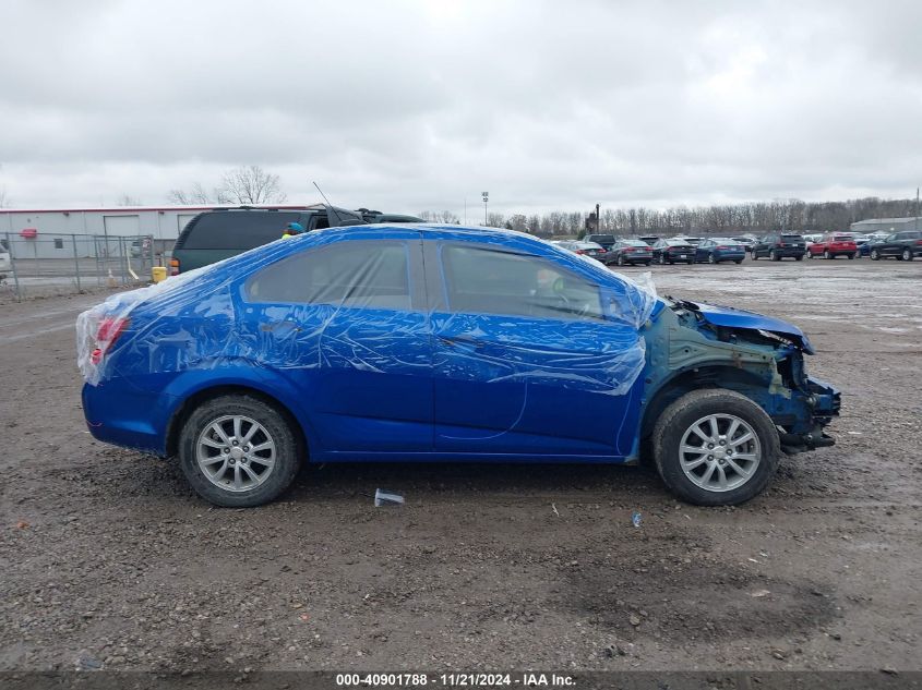 2019 Chevrolet Sonic Lt Auto VIN: 1G1JD5SB3K4110128 Lot: 40901788