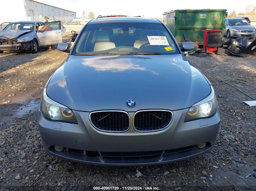 2004 BMW 530I VIN: WBANA73544B061233 Lot: 40901789