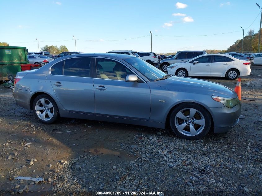 2004 BMW 530I VIN: WBANA73544B061233 Lot: 40901789