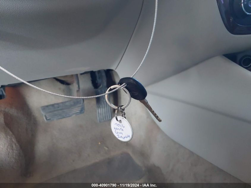 2011 CHEVROLET IMPALA VIN: 2G1WG5EK8B1121775