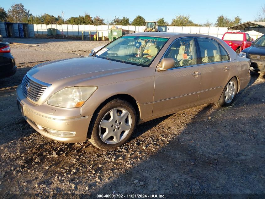 2004 Lexus Ls 430 VIN: JTHBN36F640147662 Lot: 40901792