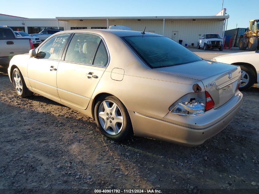 2004 Lexus Ls 430 VIN: JTHBN36F640147662 Lot: 40901792